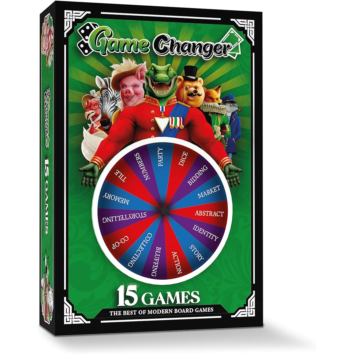 Game Changer - 15 Best Board Games for Families with Adults and Kids, Gifts for Boys and Girls Ages 8-12, Teens, Couples