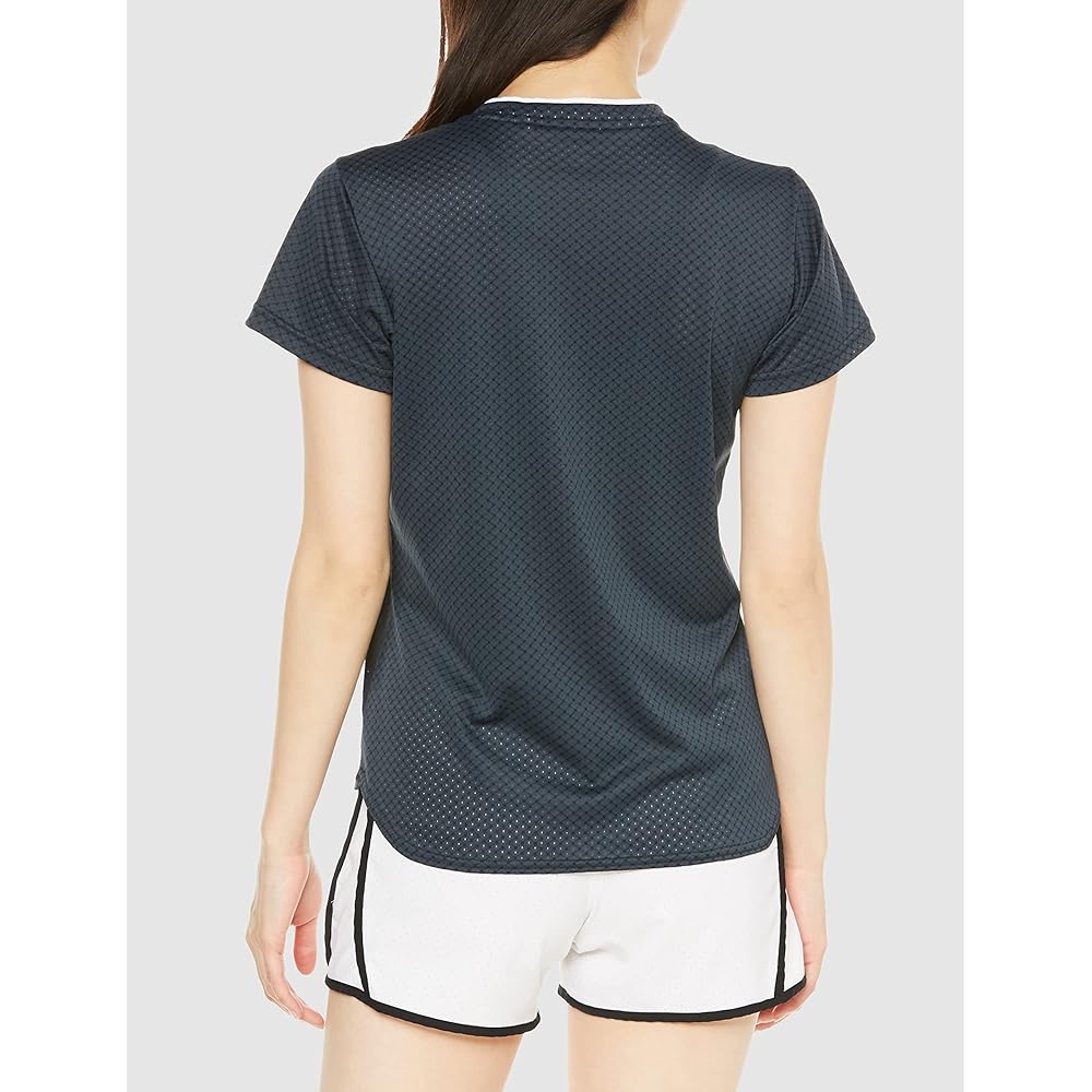 [Mizuno] Tennis Wear Dry Aeroflow Game Shirt Short Sleeve (Keep Light) Highly Breathable Easy to Move 62JAA200 Women's