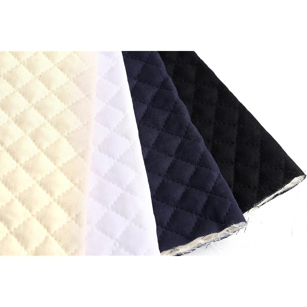Cosmo Textile Quilting Fabric Plain Width 85cm x 10m Cut Cut White AQ10000-KW-10M Kindergarten Entrance Crafts/Handmade Supplies