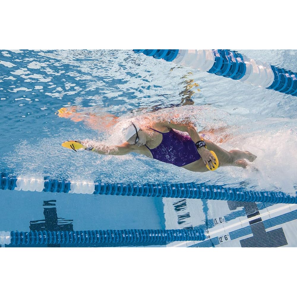 FINIS Swimming Practice Paddle Bolster Paddle [Genuine Japanese Product] 105026 Yellow