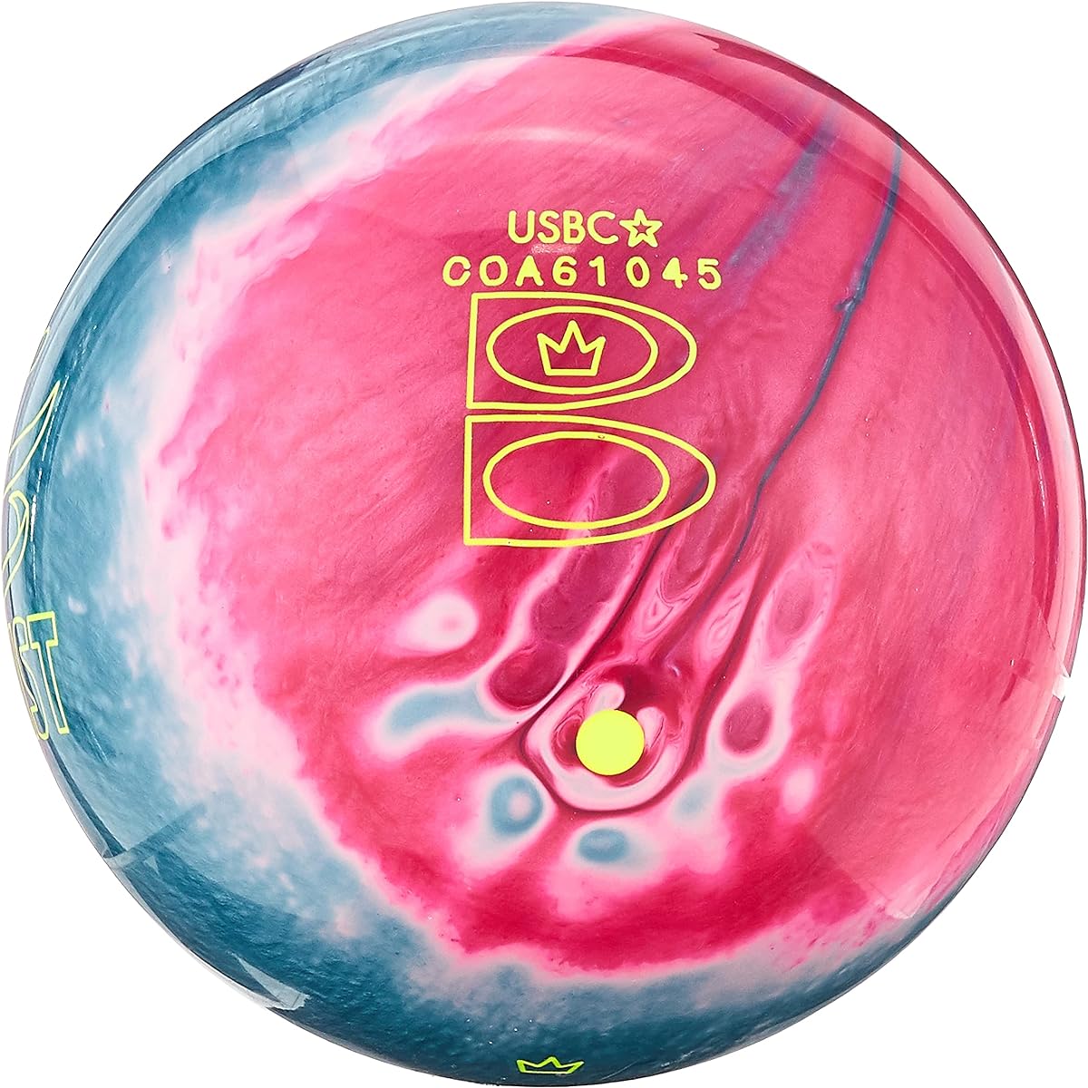Brunswick Twist Reactive Bowling Ball - Sky Blue/Pink/Snow 8lbs
