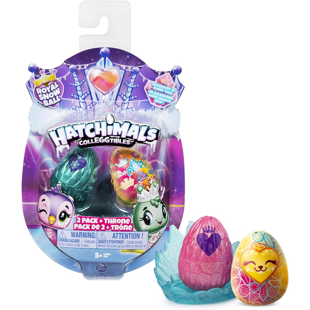 HATCHIMALS COLLEGGTIBLES Royal Hatch 2 Pack + Sloane