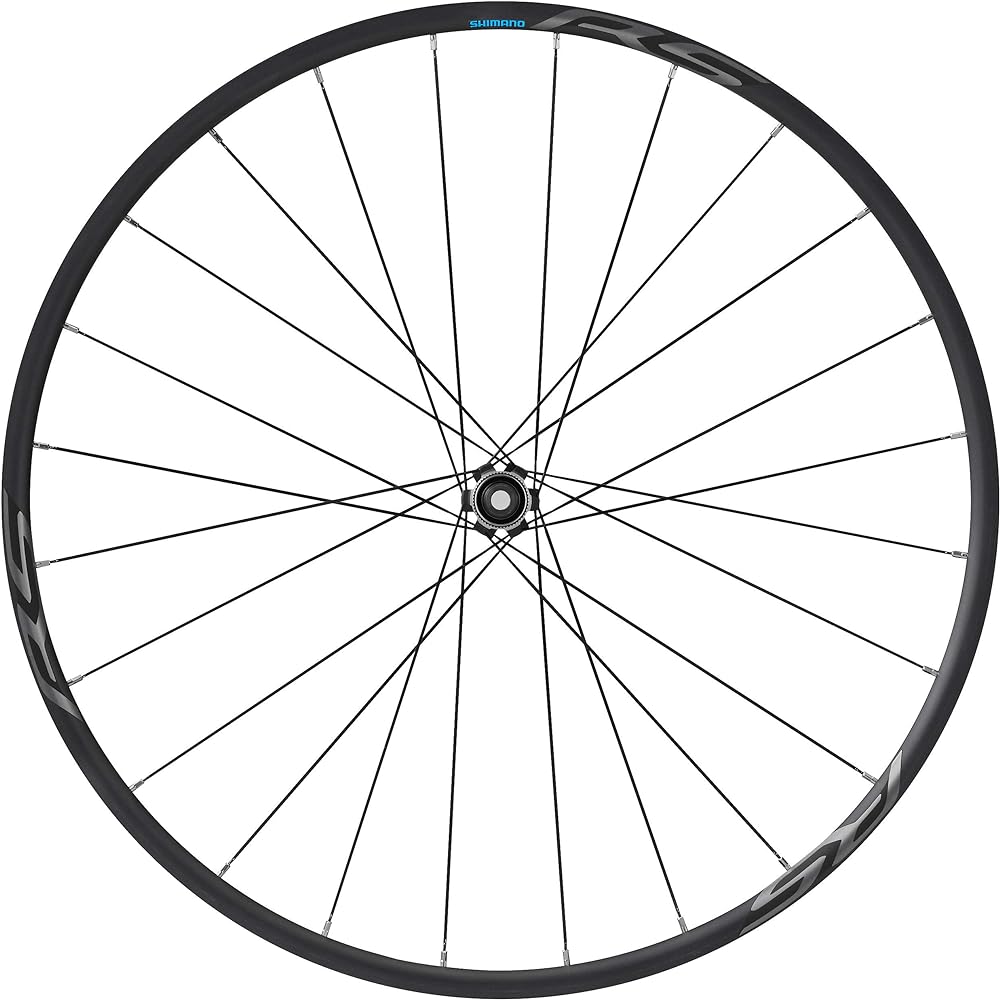 SHIMANO Wheel WH-RS370 700C Road Tubeless / Clincher 12mmE-Thru Compatible with Center Lock Rotor / E-Thru Axle Sold Separately