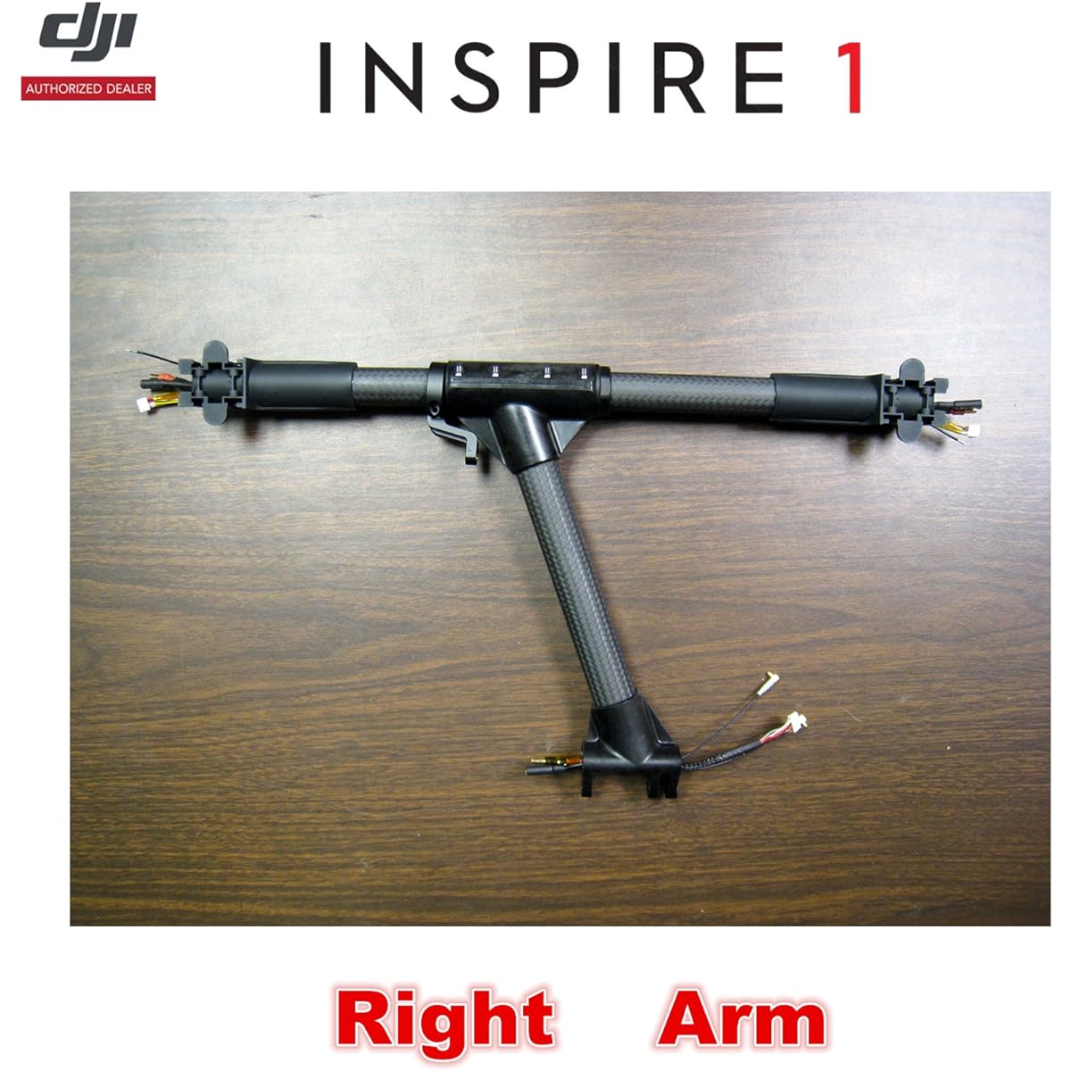 DJI Inspire 1 V2.0 Drone Right Arm Assembly Carbon Fibre Frame Main Frame Boom