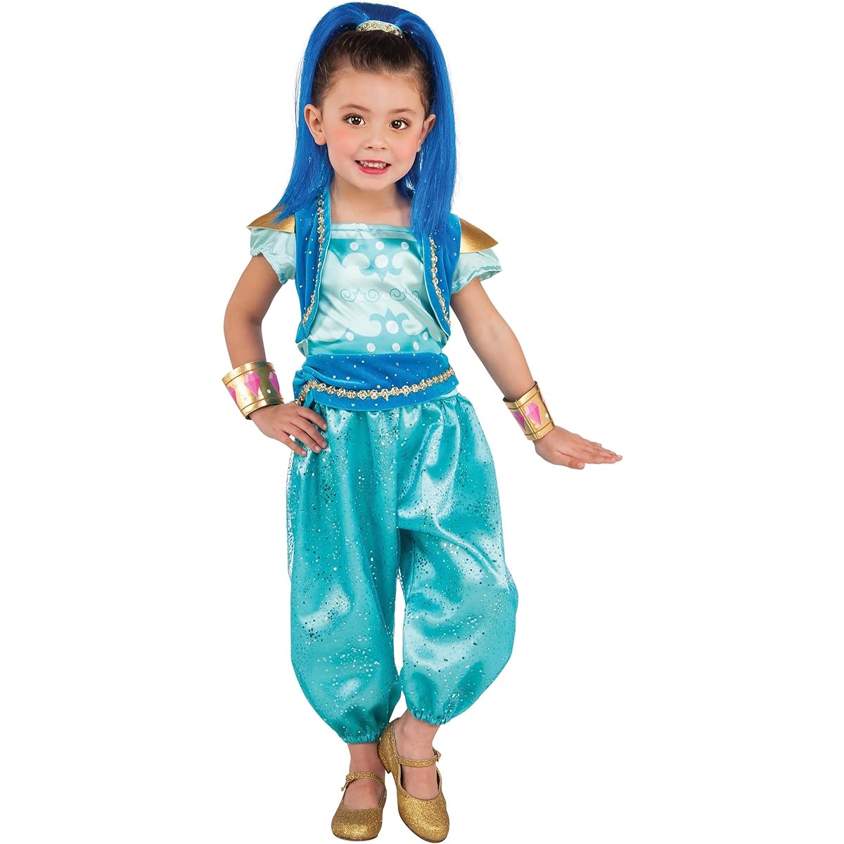 Rubie's Sparkle & Shine Deluxe Costume Costume US Size: Medium Color: Blue