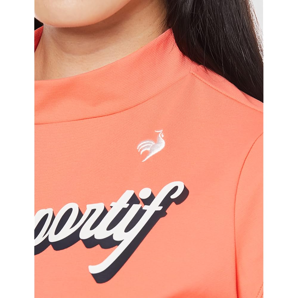[Le Coq Sportif] Short Sleeve Shirt Sweat Absorbent Quick Drying Stretch UPF50 Cap Sleeve Golf QGWVJA09 Women's