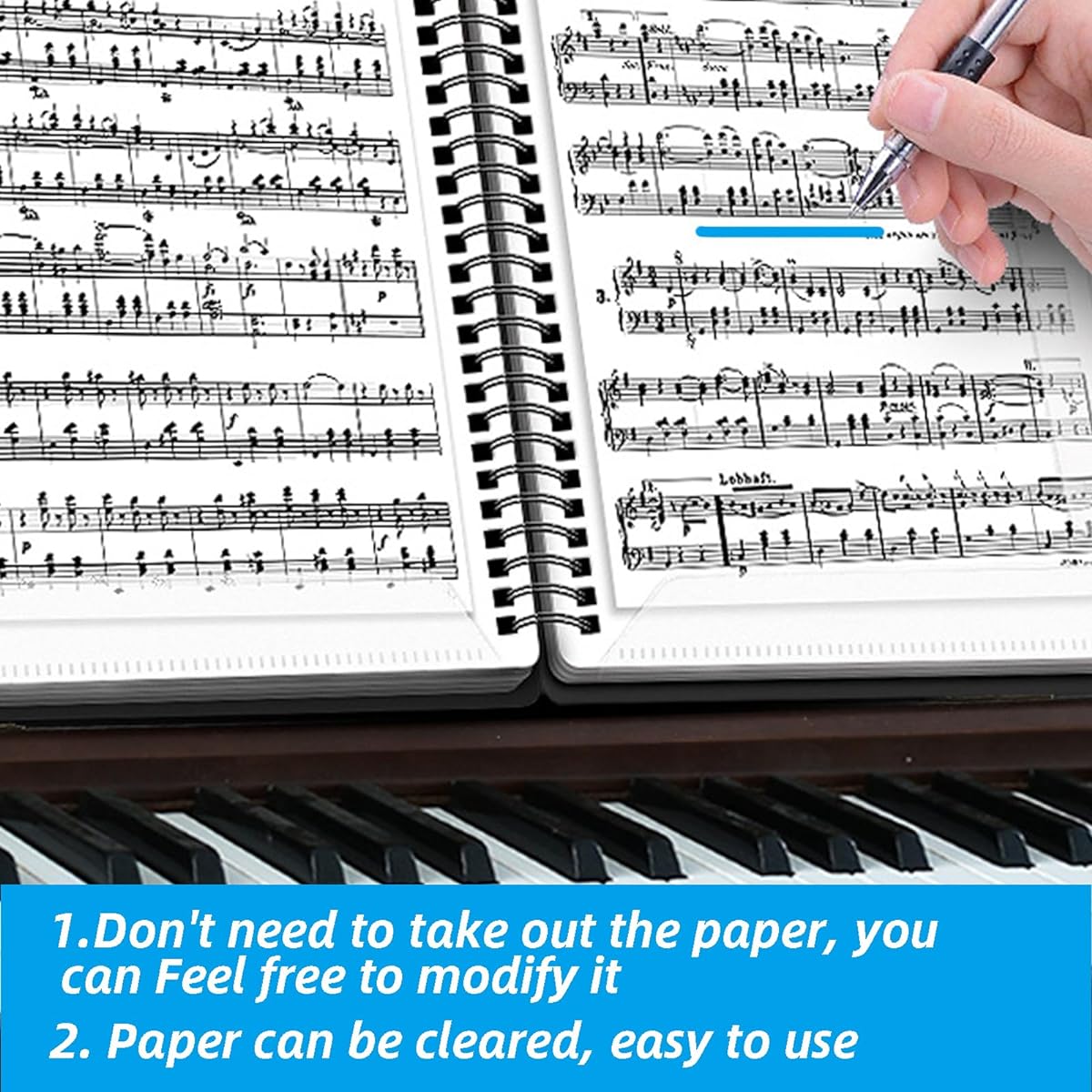 2 sheet music folders