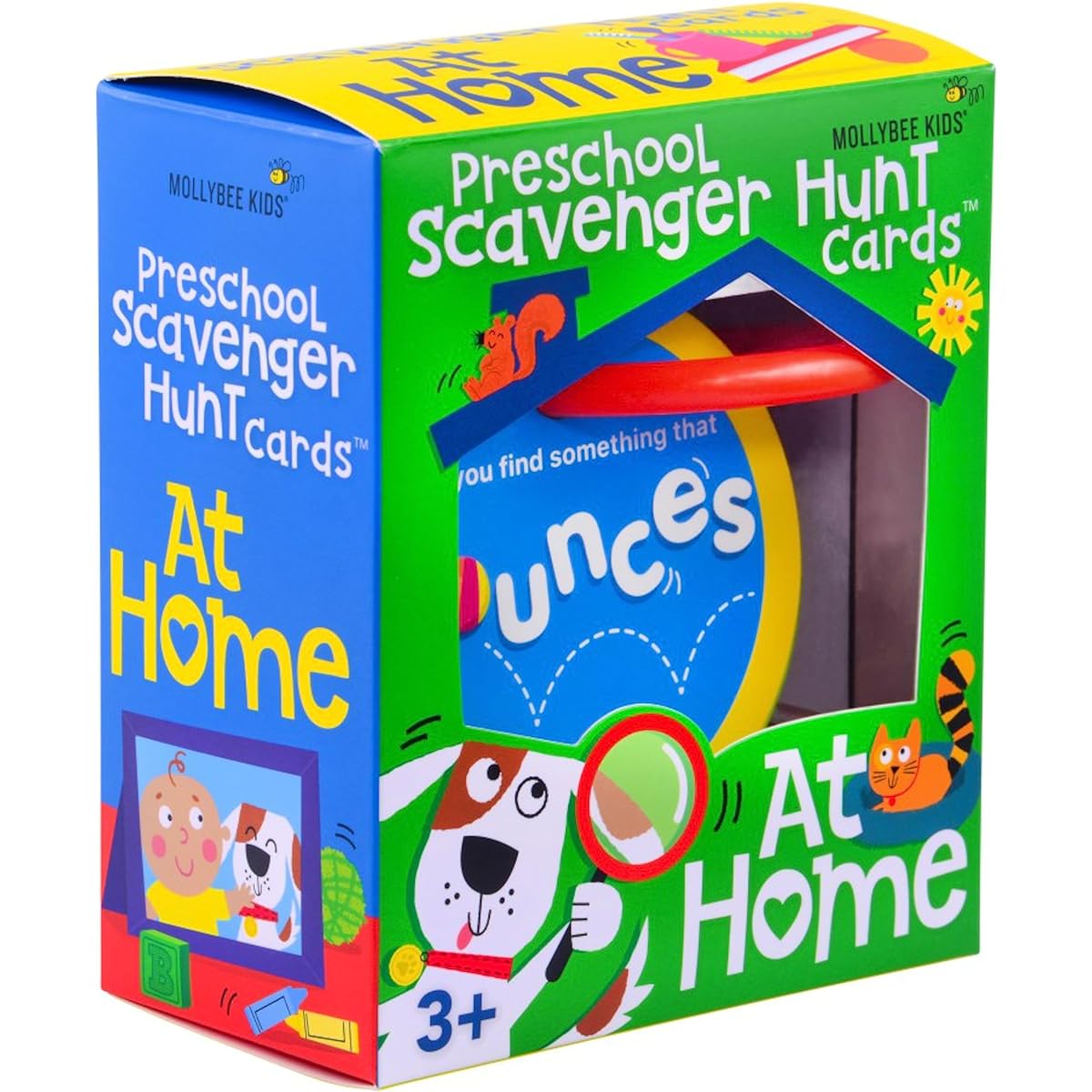 MOLLYBEE KIDS Kindergarten Scavenger Hunt Cards at Home