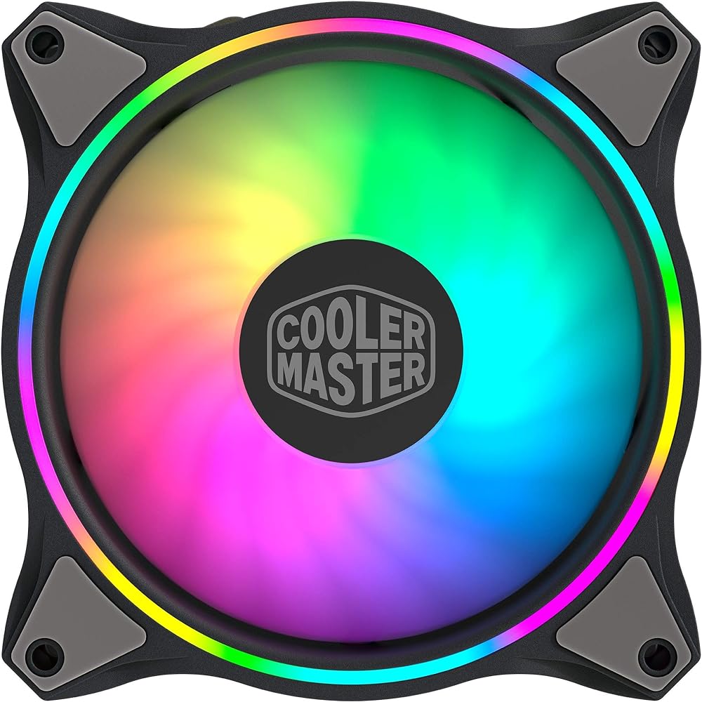 Cooler Master MasterFan MF120 Halo PC Case Fan 120mm RGB 3 Pack MFL-B2DN-183PA-R1 FN1417
