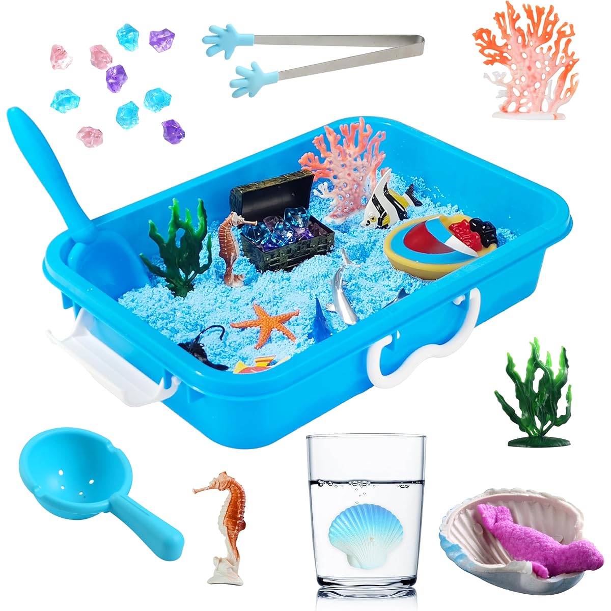 AGENTLAN Ocean Sensory Bin Kit