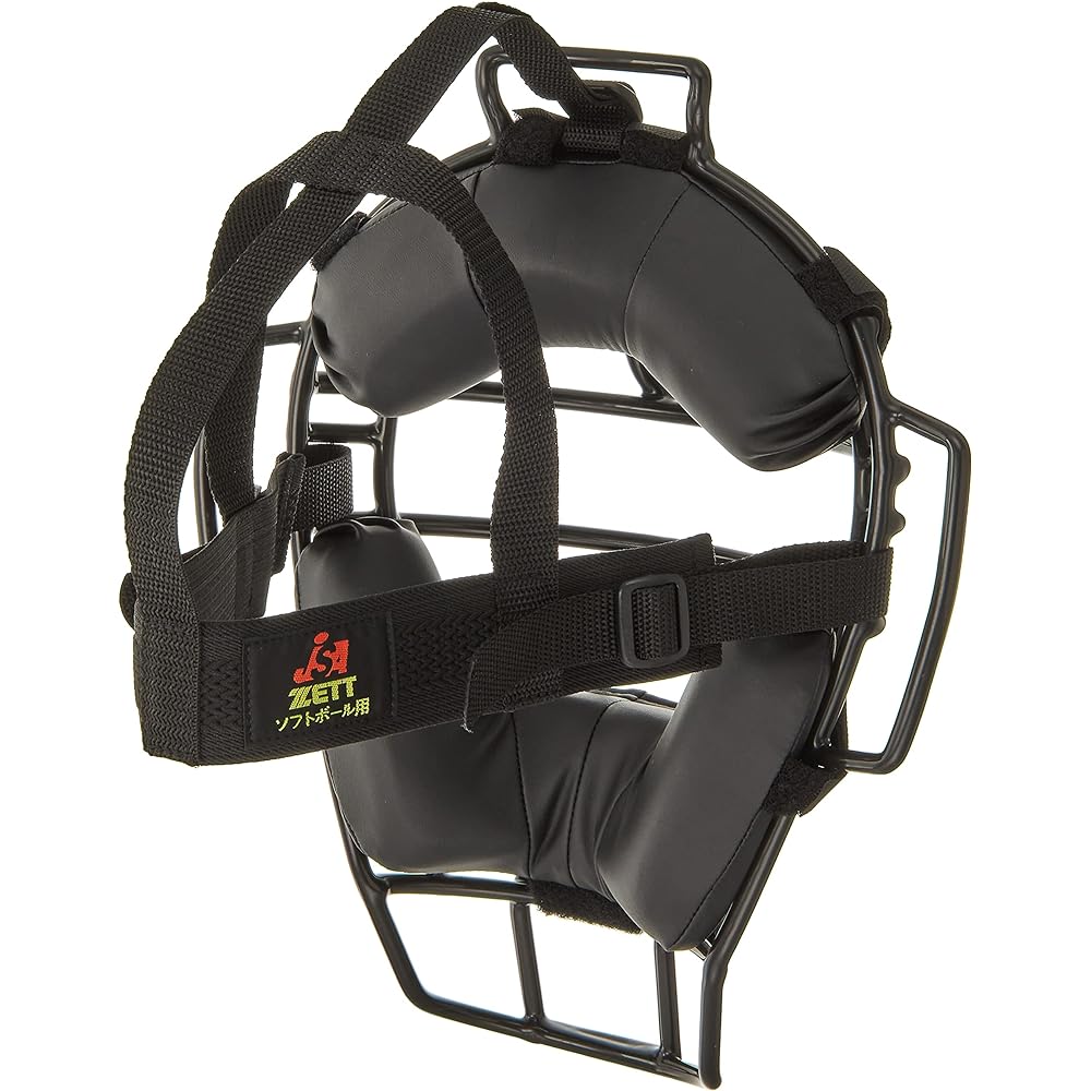 ZETT Protective Equipment Softball Mask for Catcher and Referee BLM5190B SG Mark Compatible Product