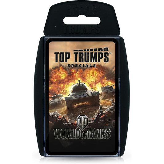 Top Trumps World of Tanks Card Game A fun game for families to explore different tanks from around the world Ages 6 and up