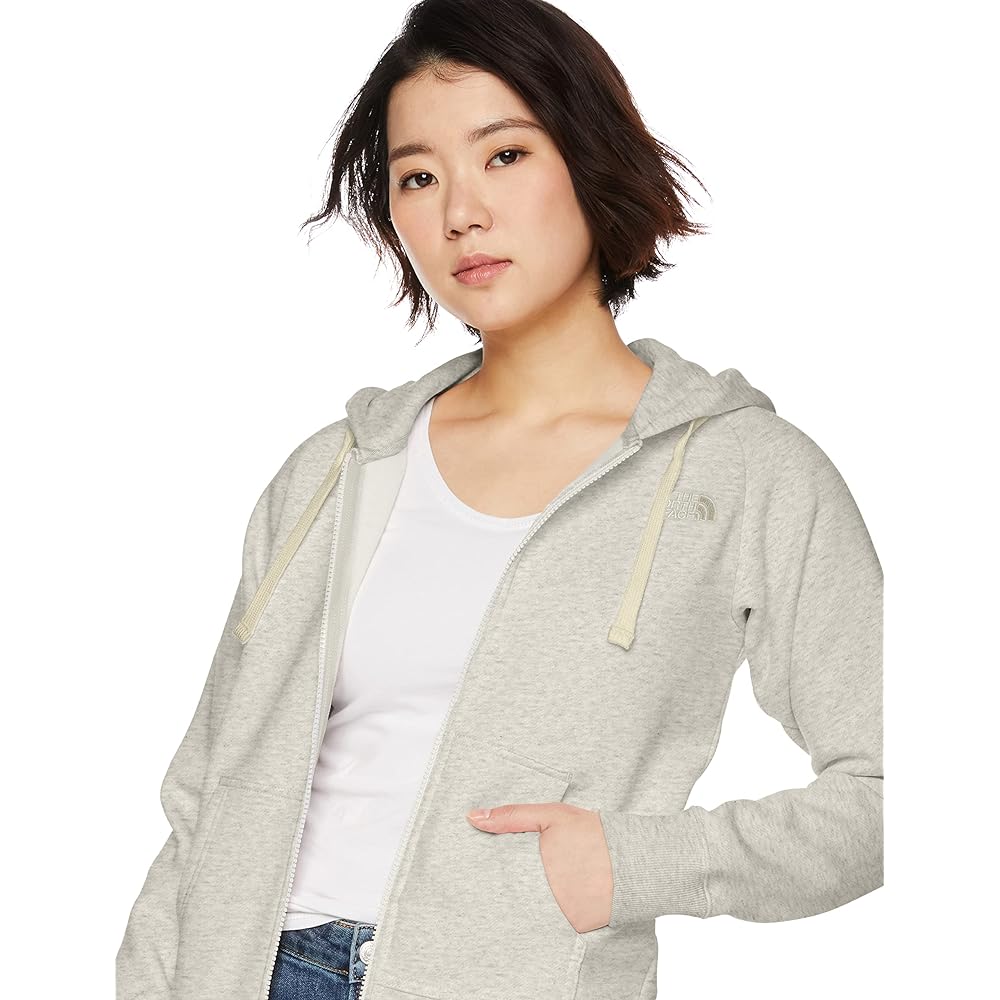 [The North Face] Parka Sweatshirt [FW22] Rear View Full Zip Hoodie Women's Organic Cotton