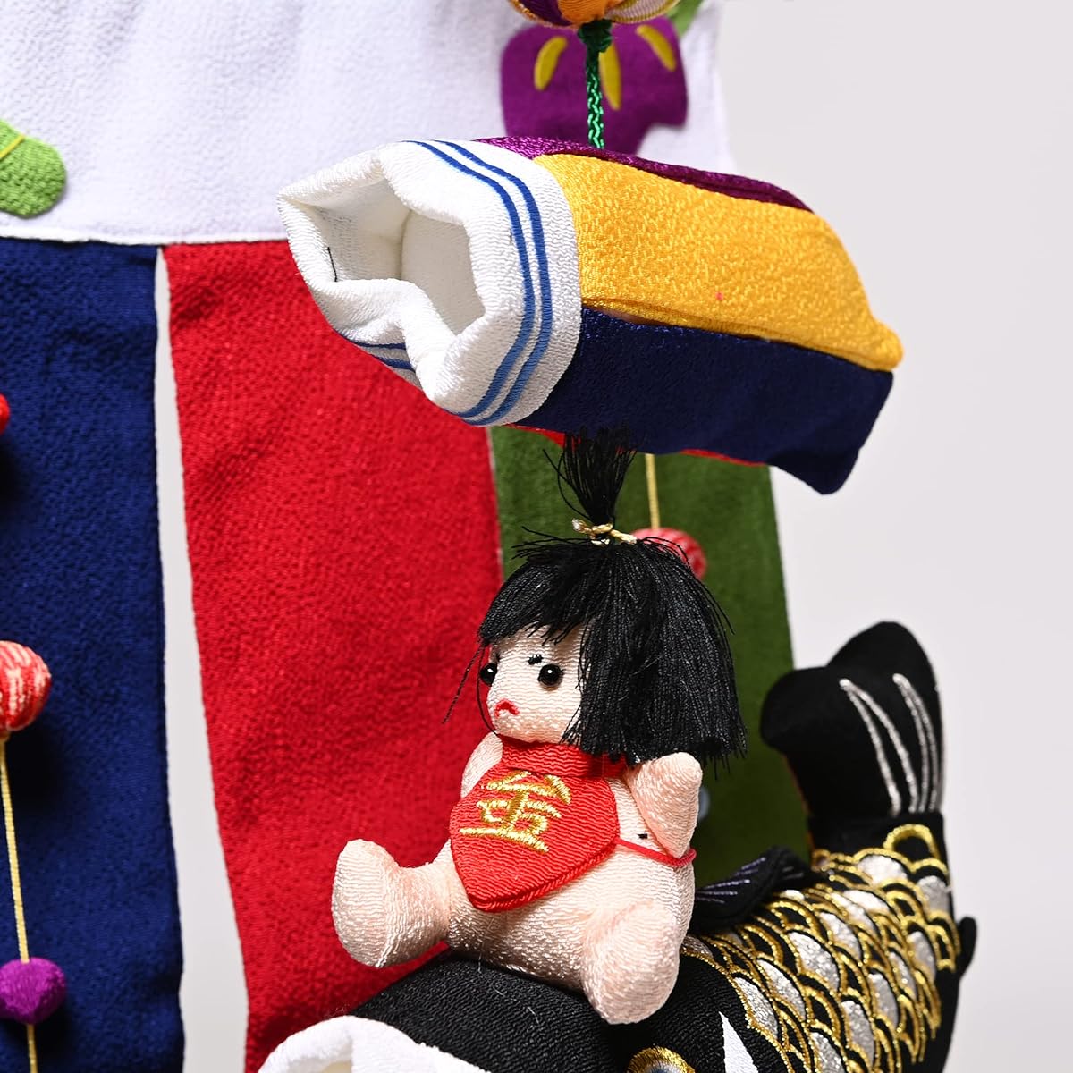 [May dolls] [Hanging decorations] Koi Monogatari Kintaro (small) [Indoor carp streamers] [Tango hanging decorations]