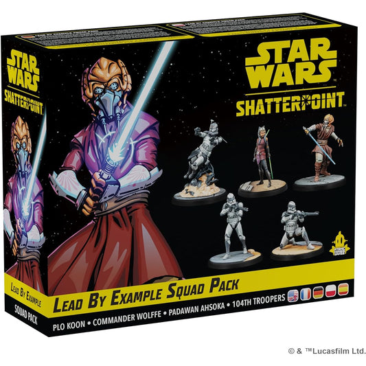 Atomic Mass Games Star Wars Shatterpoint Lead Example Squad Pack - Tabletop Miniatures Game, Strategy Game for Kids and Adults, Ages 14+, 2 Players, 90 Minute Playtime