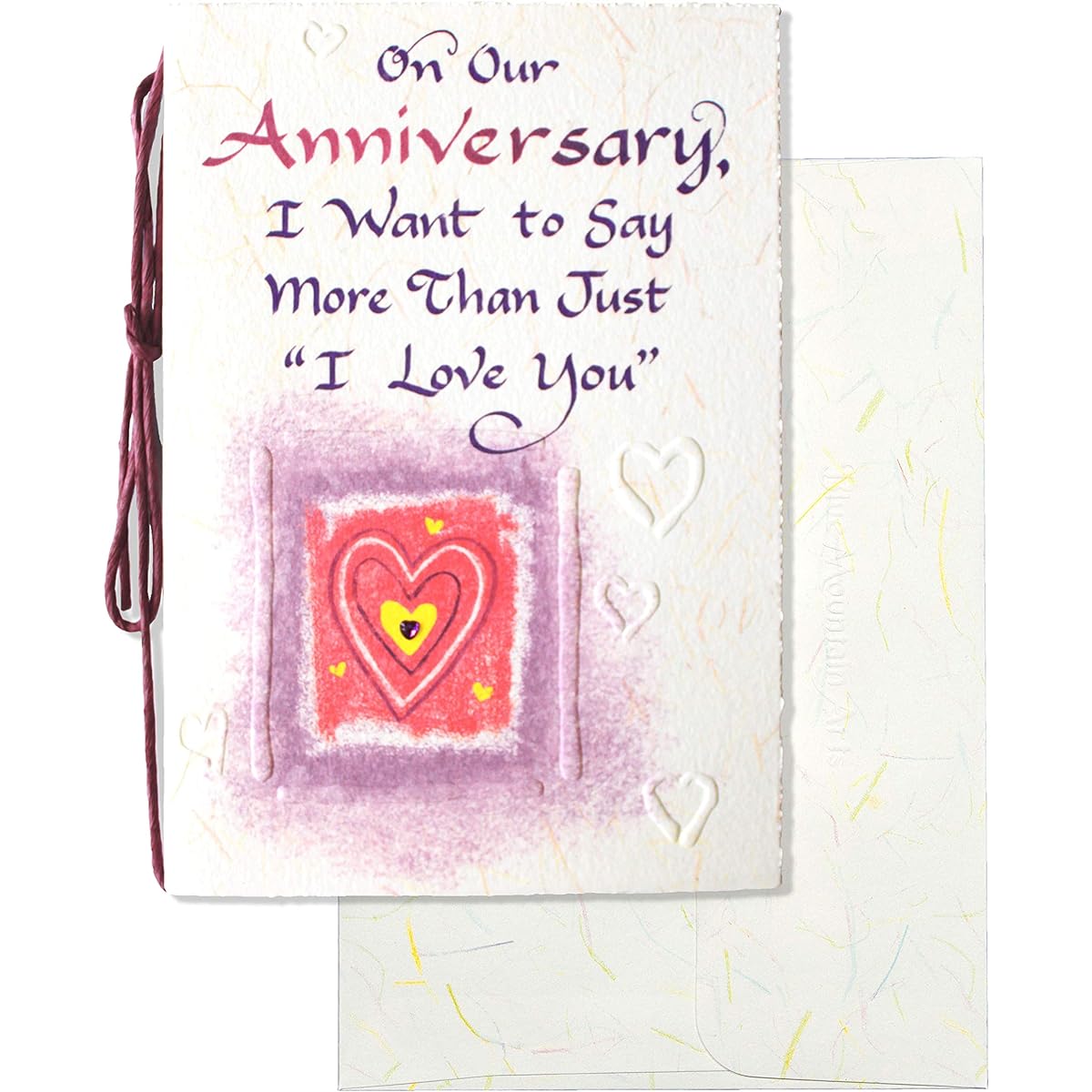 Blue Mountain Arts Anniversary Cards - For Husband, Wife, Special One (Say more than just "Love You" on your anniversary)