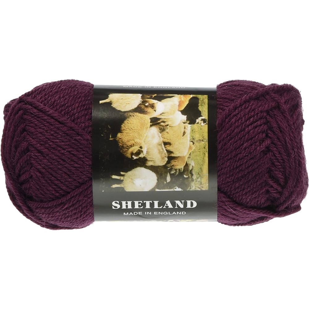Puppy Shetland Yarn Thick 53 Blue 40g Approx. 90m 10 Ball Set 10000523