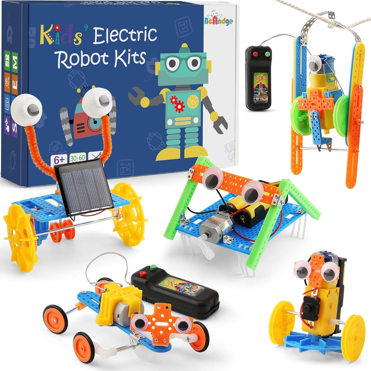 Robotics STEM Kit for Kids 8-12 Electric Robot Building Kit Science Project Activities