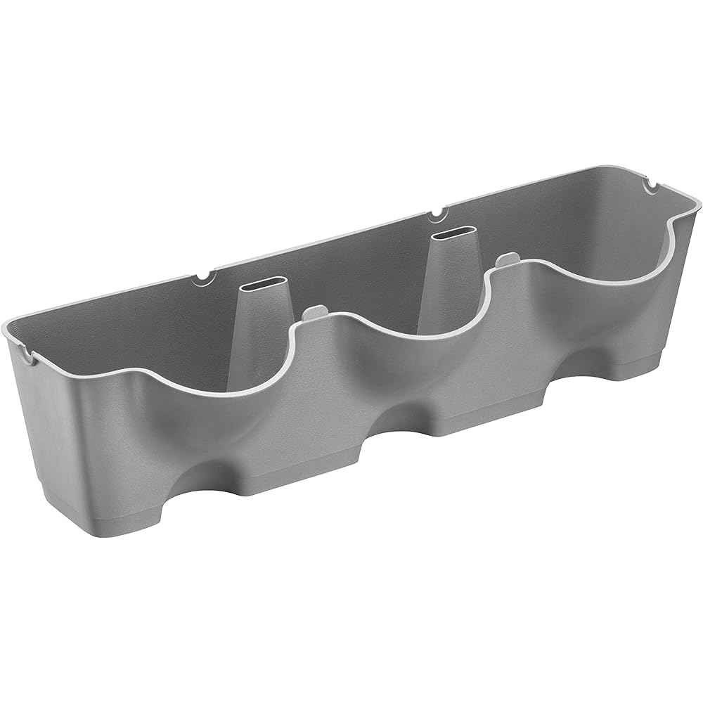 GARDENA Basic Planter Set, 5 Tiers, with Watering System, Gray, Length 65 x Width 15 x Height 90cm 13151-20