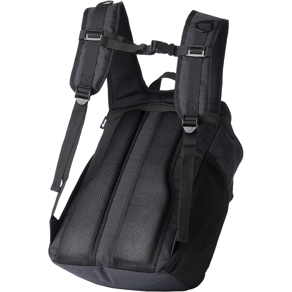 MIKASA Ball Bag, 1 Piece, Backpack Type, Black AC-BGR20-BK