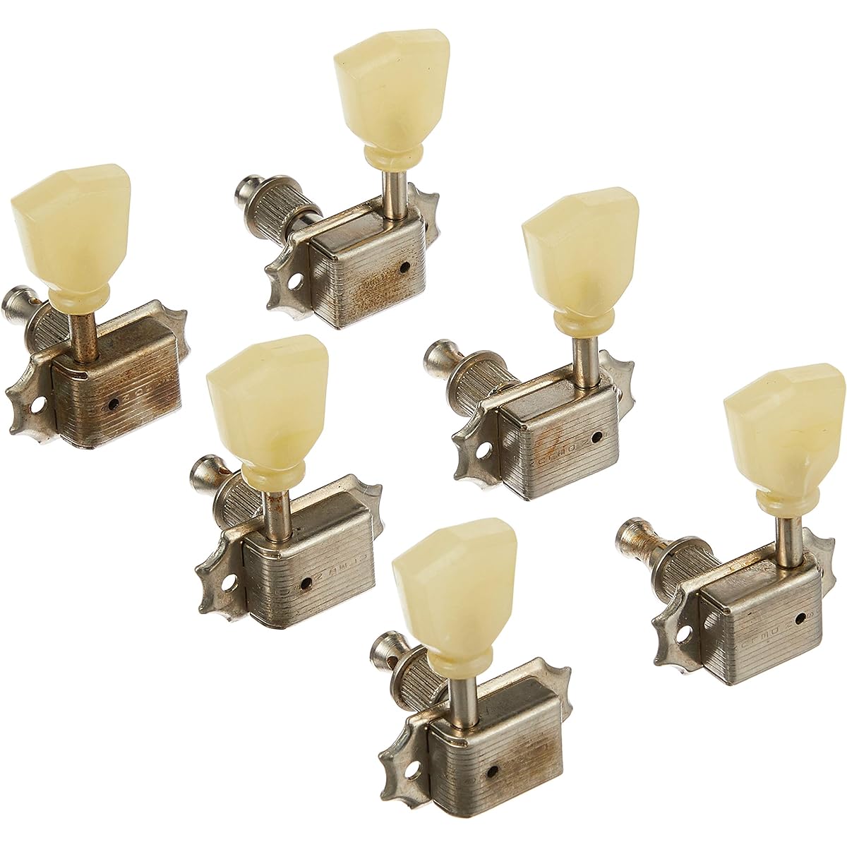 Krewson Guitar Peg 3per Side/PB/Nickel/Aging