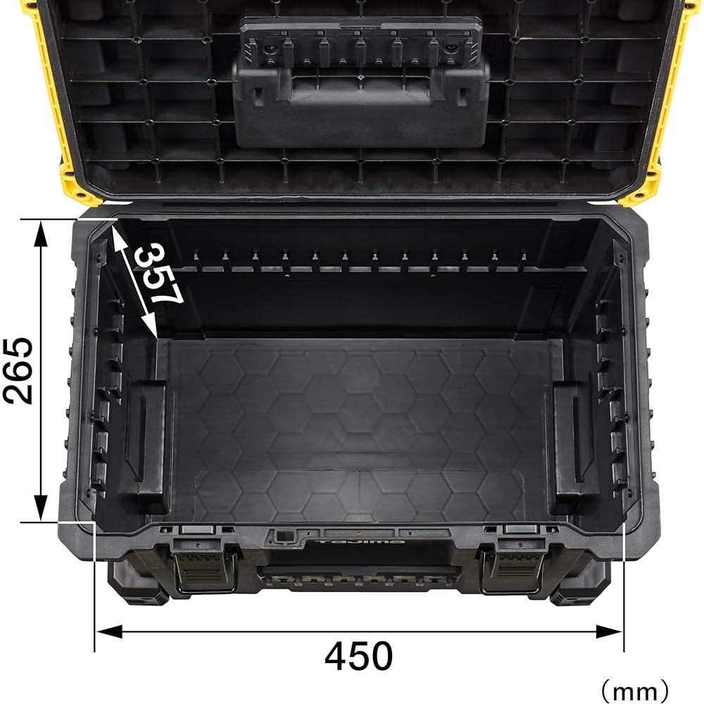 Tajima Safety System Safe Tool Box TB-TBOX Large Capacity Specification (Maximum Load Capacity 110.2 lbs (50 kg), 54 Safe Holder Functions Inside and Outside, Prevents Loads from Collapsing Connecting