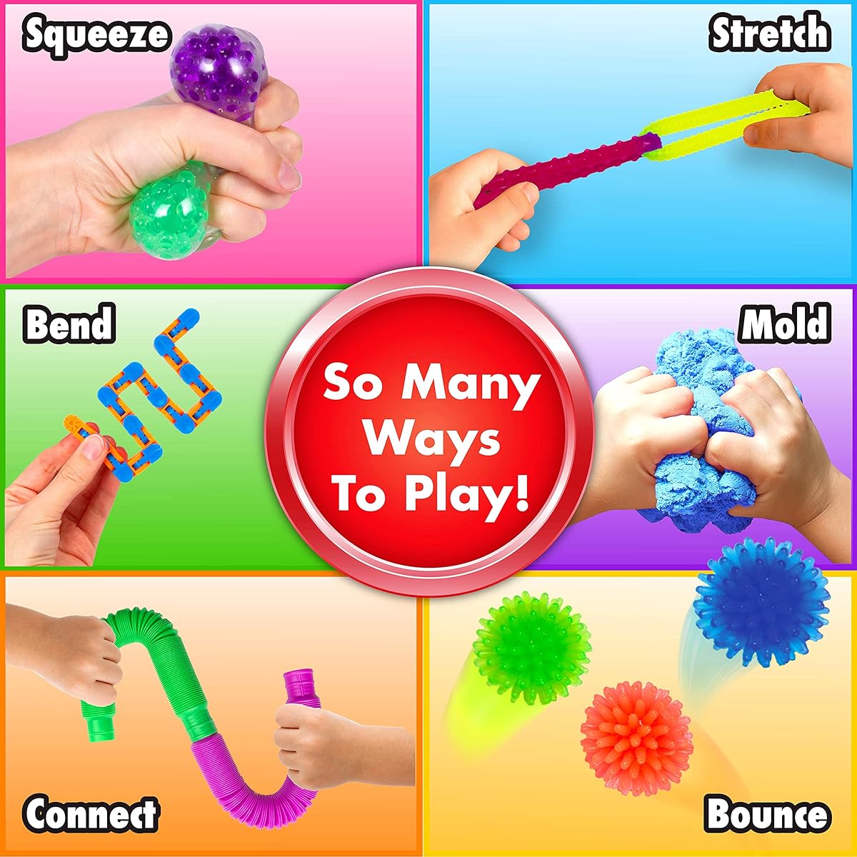 Creative Kids Sense & Grow Fidget Sensory Suitcase