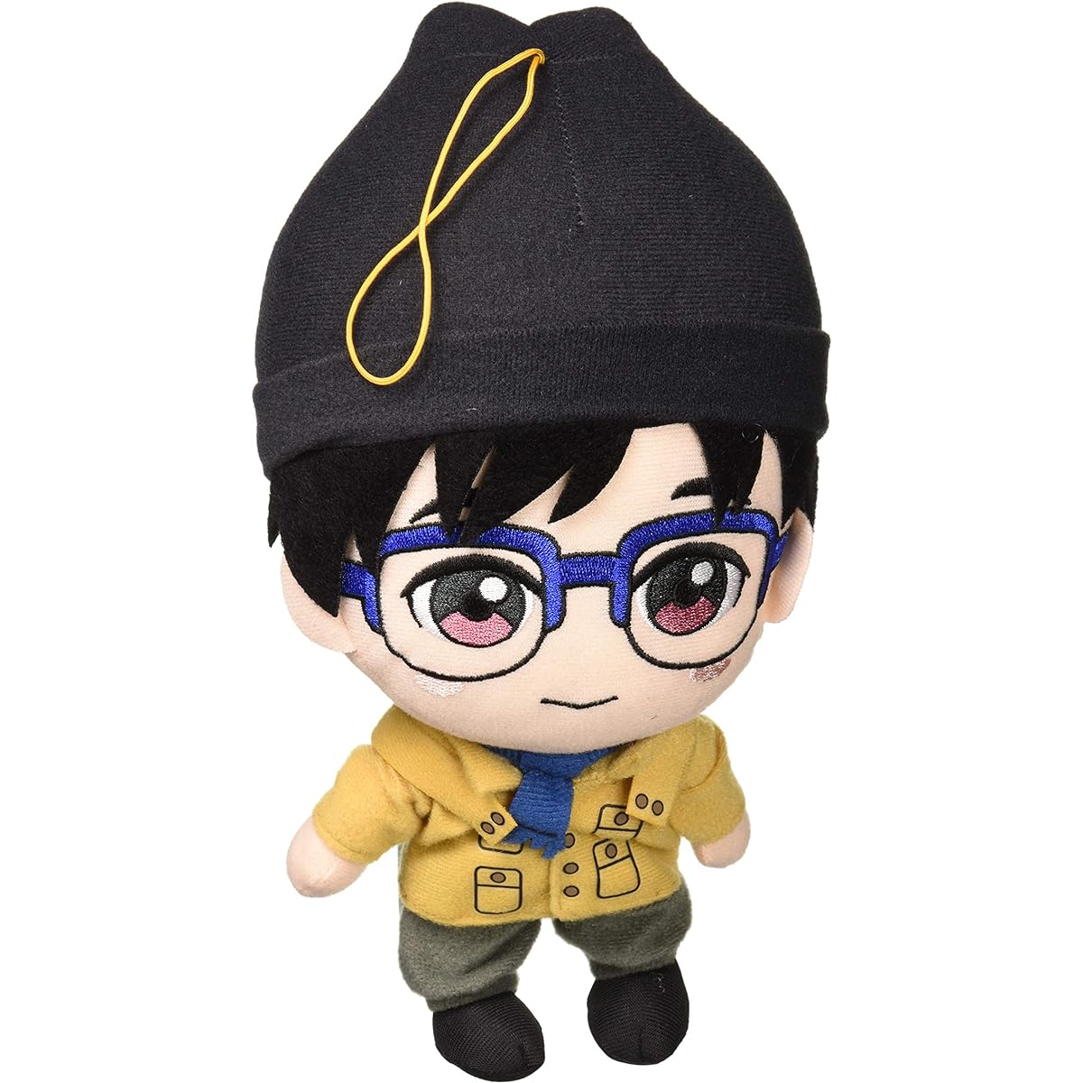 Great Eastern Entertainment Great Eastern GE-52402 Yuri on Ice - Katsuki Yuri Casual Clothing Standing Plush Toy 9.5 Inch, Multicolor