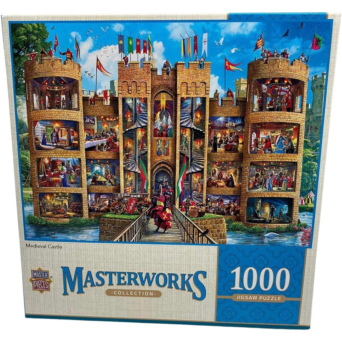 Masterworks Collection Jigsaw Puzzle 1000 Piece Set