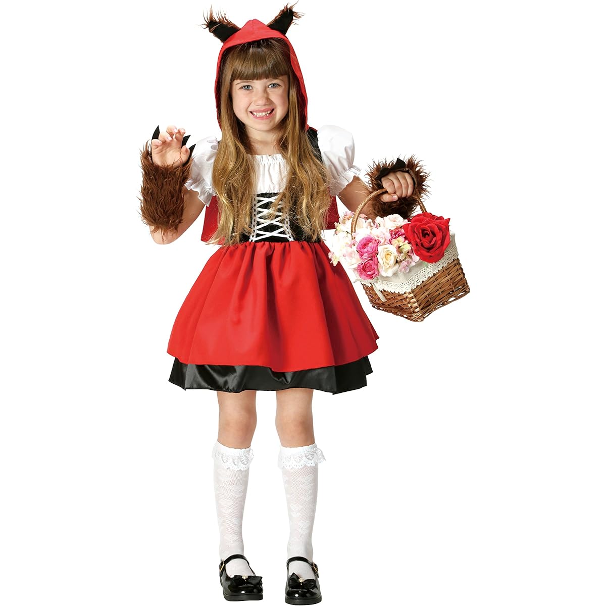 Red Riding Hood Little Red Riding Hood Kids Costume for Girls 100cm-120cm