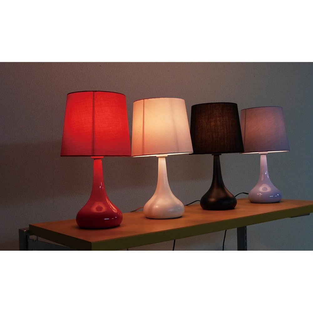 Ishiguro Touch Sensor Lamp L All Red 20631 Φ175×H330mm