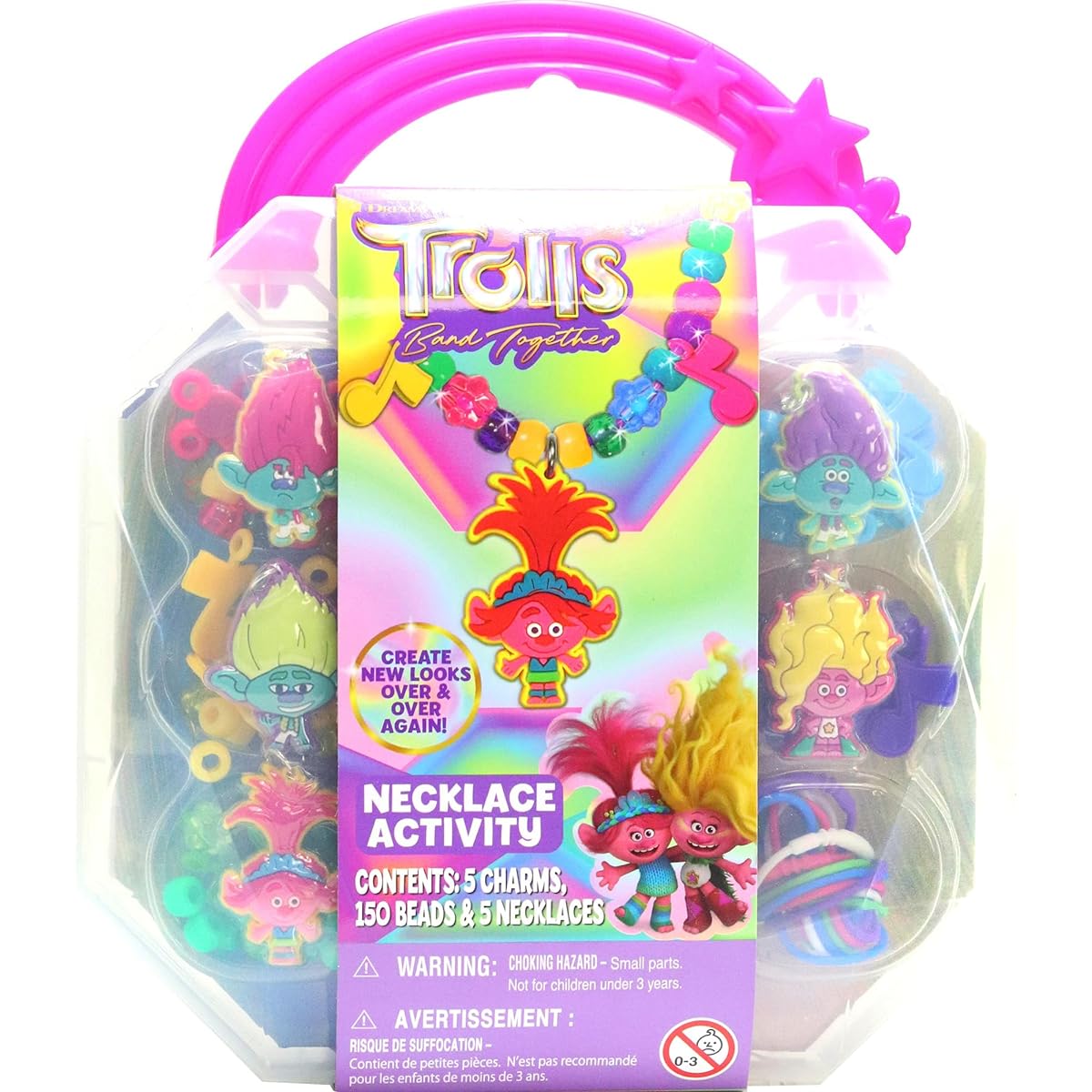 Tara Toy Trolls Necklace Activity Set