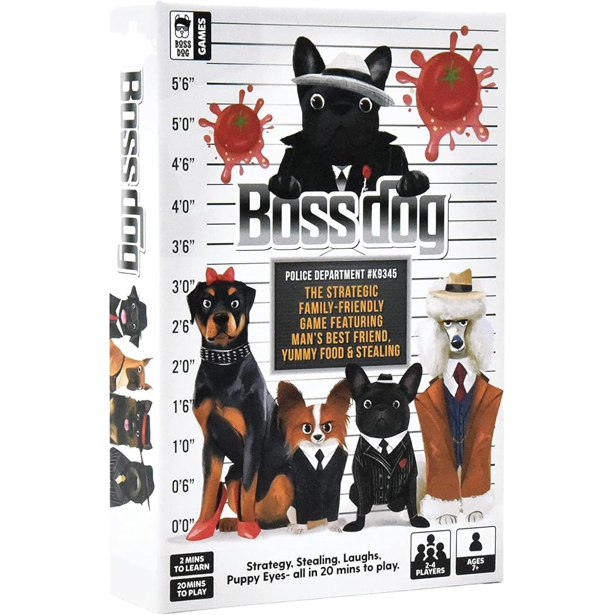 Boss Dog: The Ultimate Card Game for Family and Friends - Fast-paced fun that's easy to learn! Create your dog's crime family - strategize sabotage & battle! Great for game night parties & traveling
