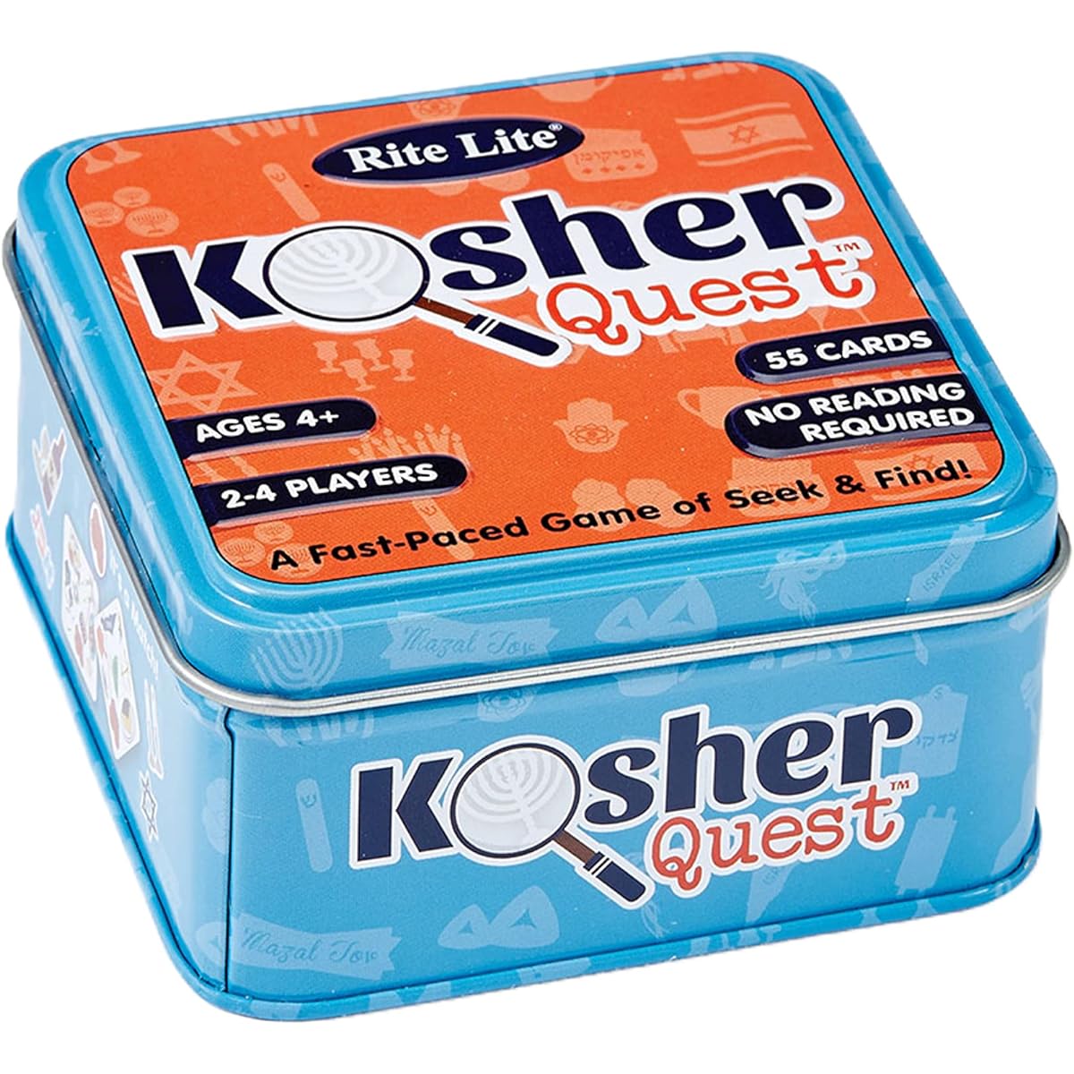 Rite Lite Chanukah KosherQuest Game Collector's Tin Hanukkah