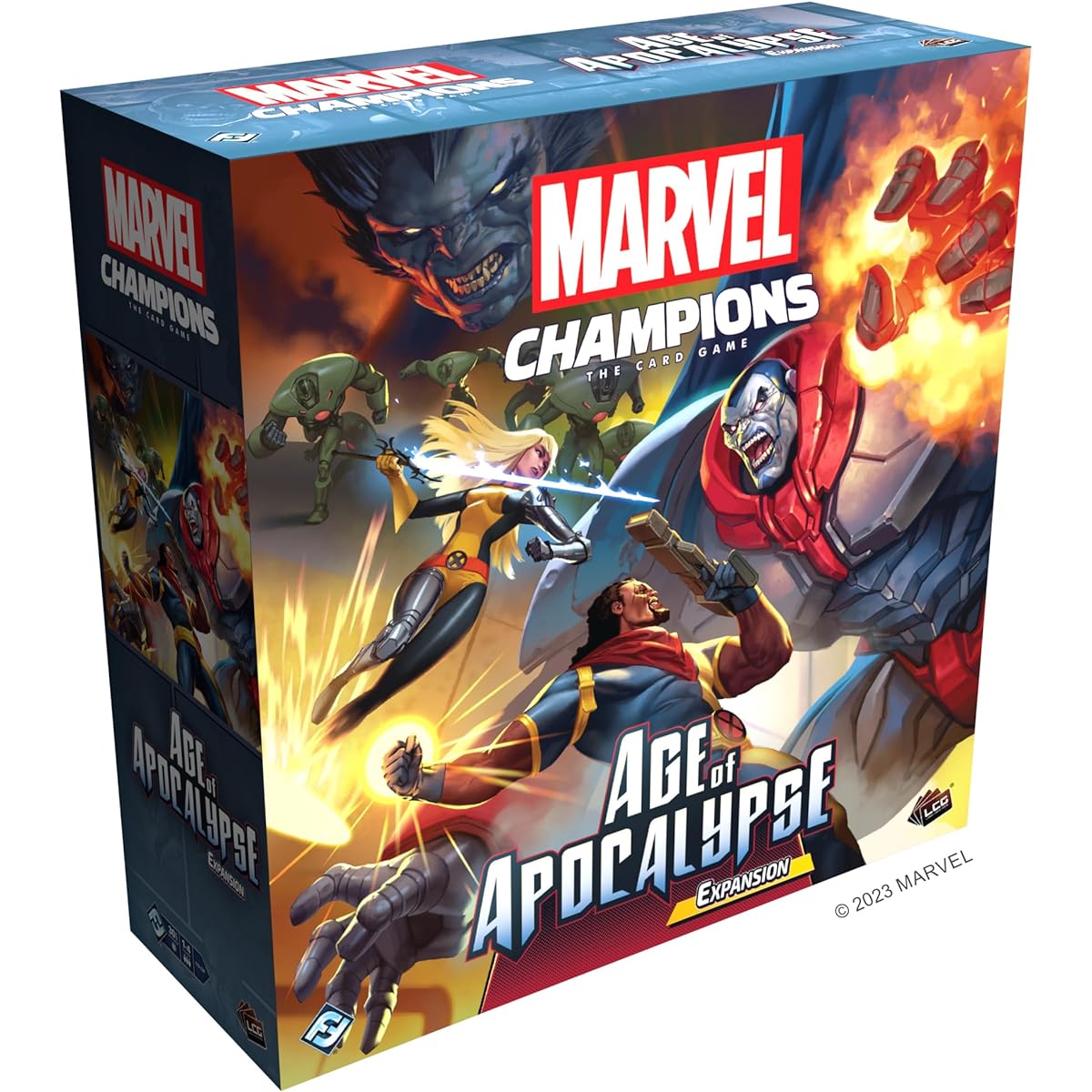 Fantasy Flight Games Marvel Champions Card Game Age of Apocalypse Campaign Expansion - Cooperative Superhero Strategy Game for Kids and Adults, Ages 14+, 1-4 Players, 45-90 Minute Playtime