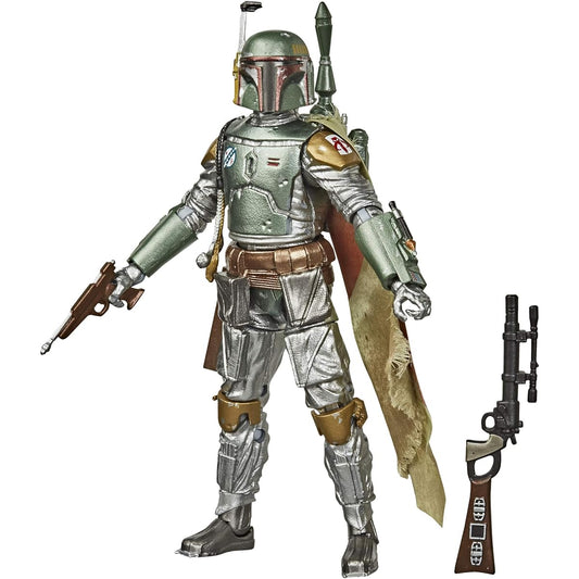 Hasbro Star Wars Black Series CARBONIZED METALLIC Boba Fett 40th Anniversary Figure