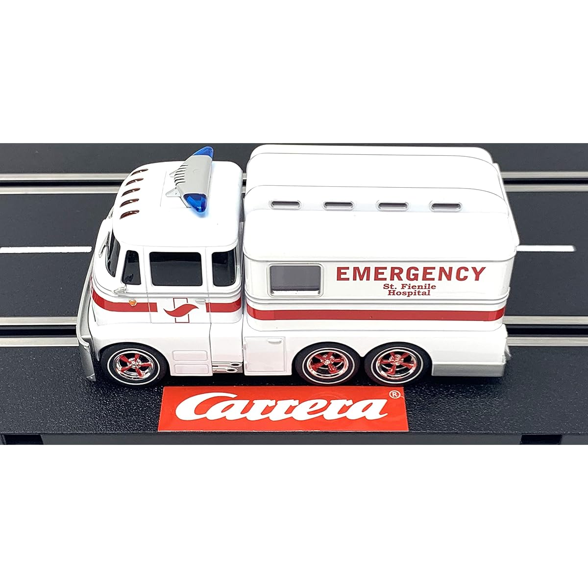 Carrera 30943 Carrera Ambulance 1:32 Scale Digital Slot Car Racing Vehicle Carrera for Digital Slot Car Race Track