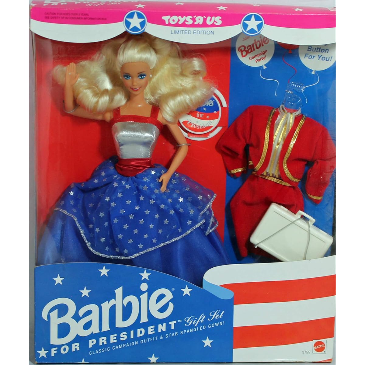 Escada Barbie Doll; Limited Edition by Mattel (English Manual)