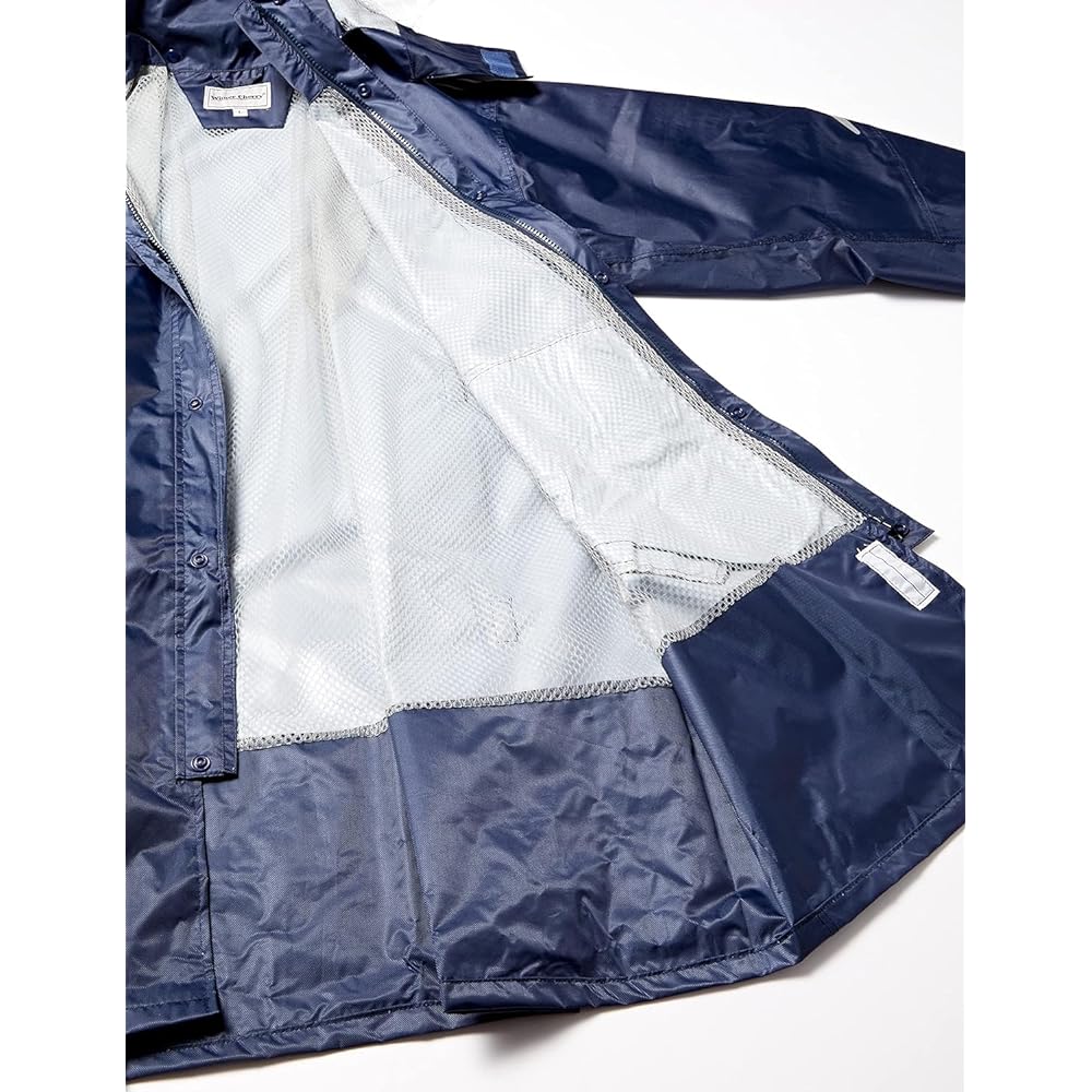 [Winter Cherry] Rain suit for school, rain tuck rain suit II, helmet compatible hood, backpack compatible