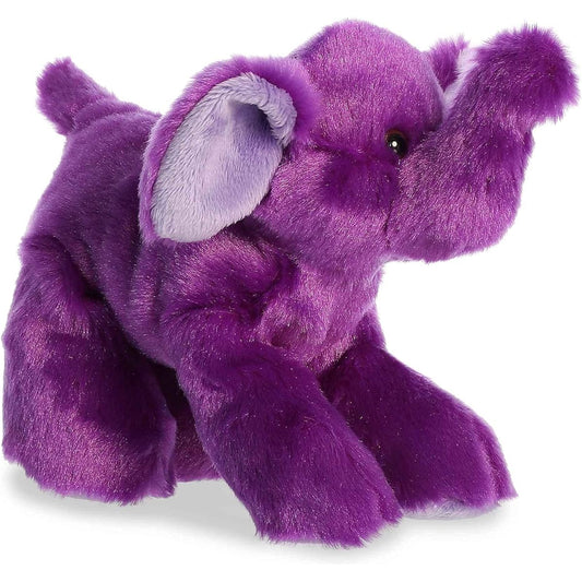 Aurora - Mini Flopsy - 8" Violet Elephant