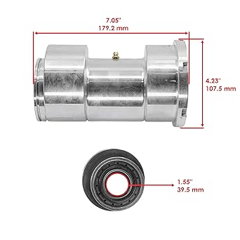 Caltric Rear Axle Bearing Carrier Polaris Predator 2003-2007 Outlaw 450 S 2008 | Outlaw 450 MXR 2009 | Outlaw 525 S 2008-2009 | 5133248