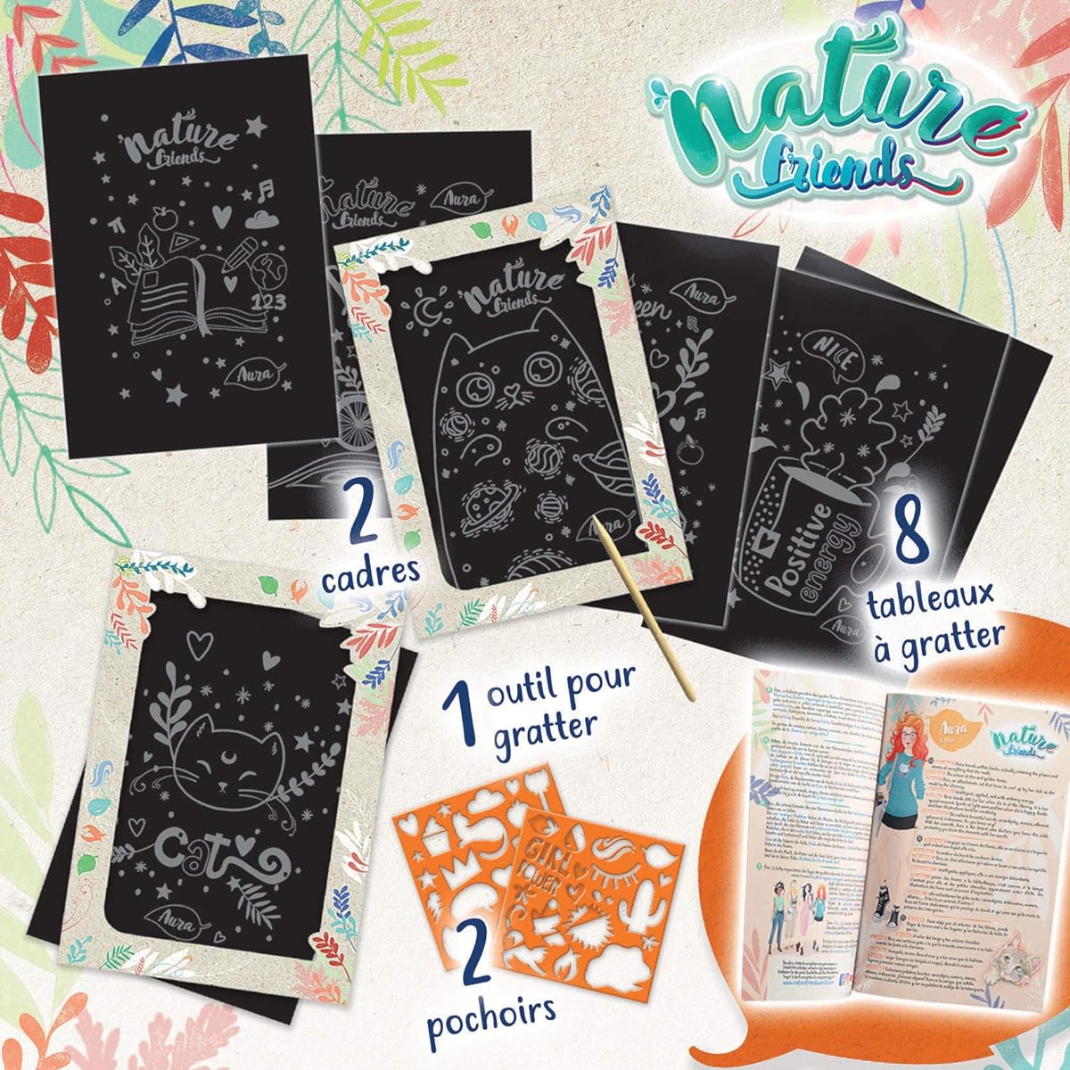 NATURE FRIENDS Scratch Art