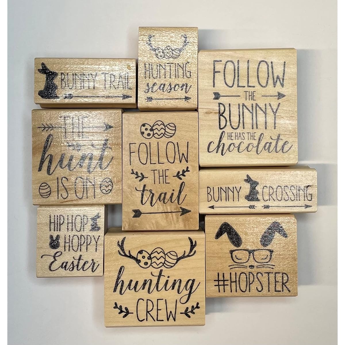 Easter Bunny Rubber Stamp Easter Stamp