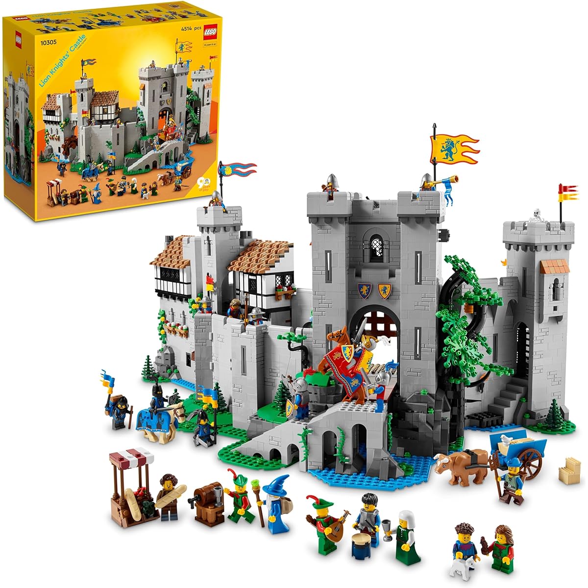 LEGO Lion Knight's Castle 10305 Officially Domestically Distributed