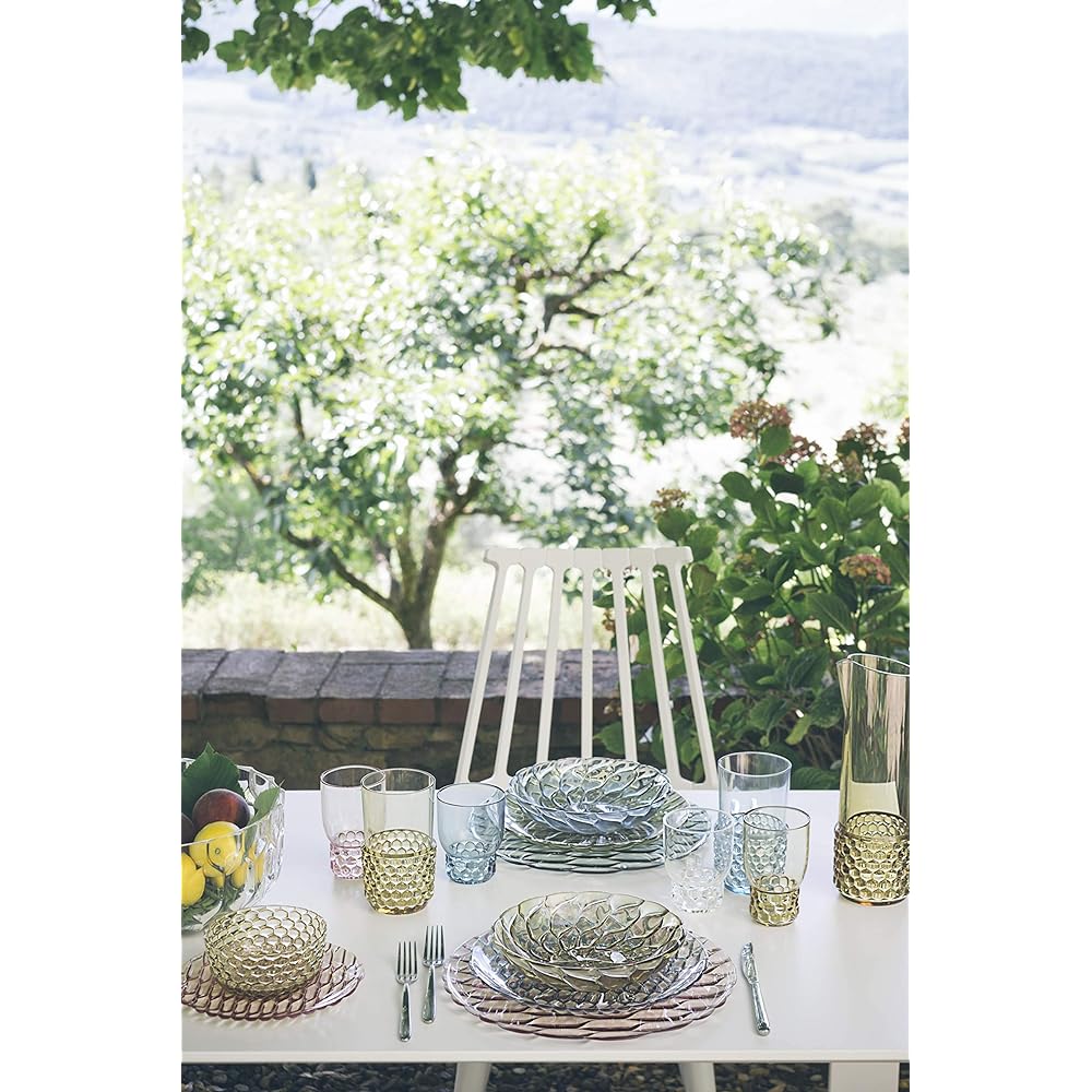 Kartell Medium Bowl Pink φ32/H14cm Jerry's Family Salad Bowl SFAC-K1498-E9 [Authentic product from domestic sole agent]