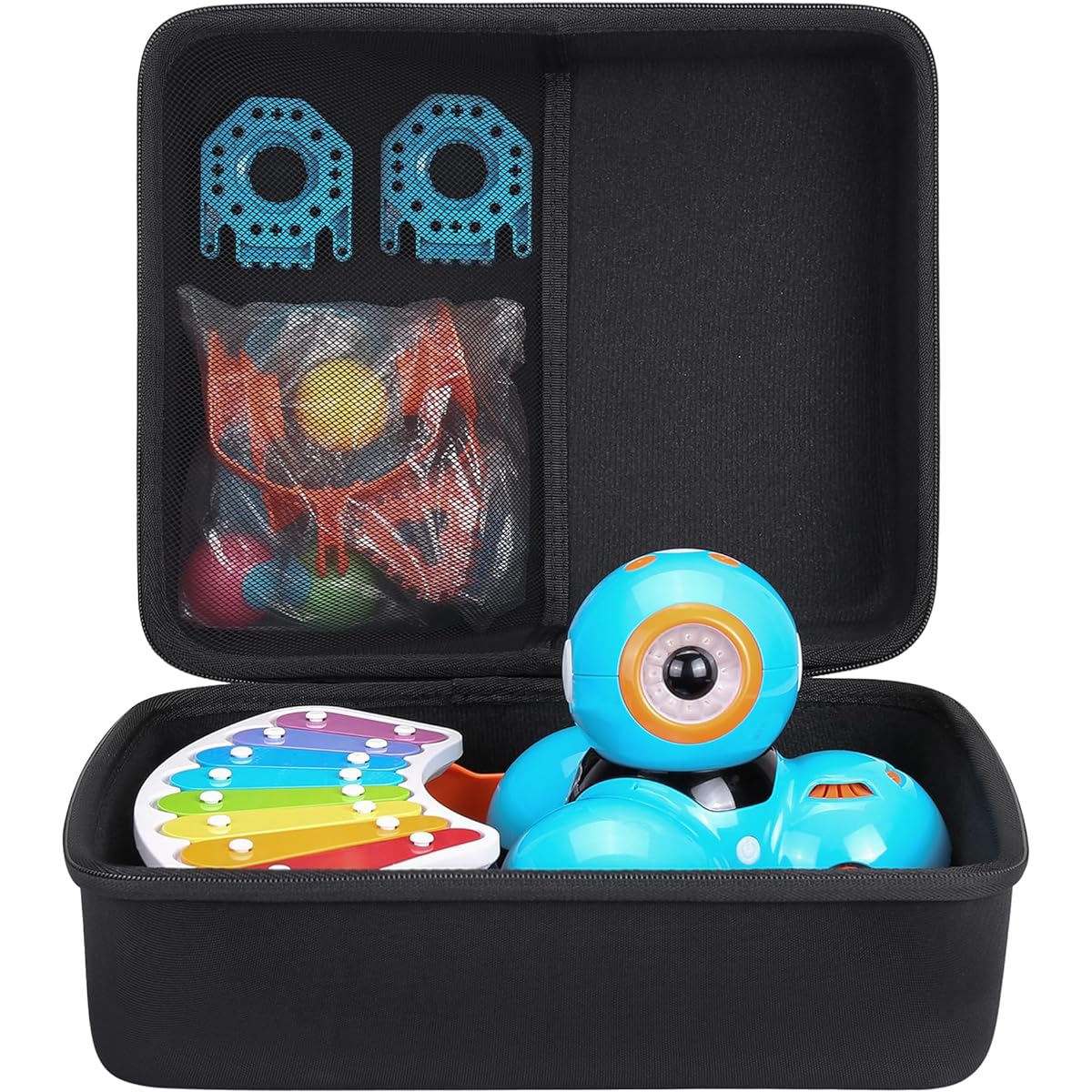 co2CREA Replacement Hard Travel Case for Wonder Workshop Dash Robot / Dot Creation Kit / Xylophone / Launcher (Case for Dash / Dot Creation Kit / Xylophone / Launcher)