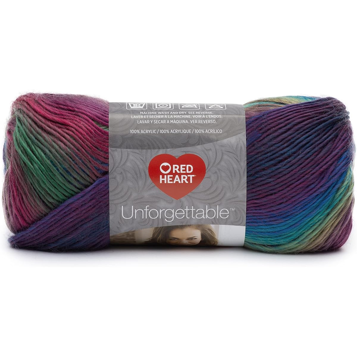 Red Heart Boutique Unforgettable Yarn 3 Pack Stained Glass 3 Strands