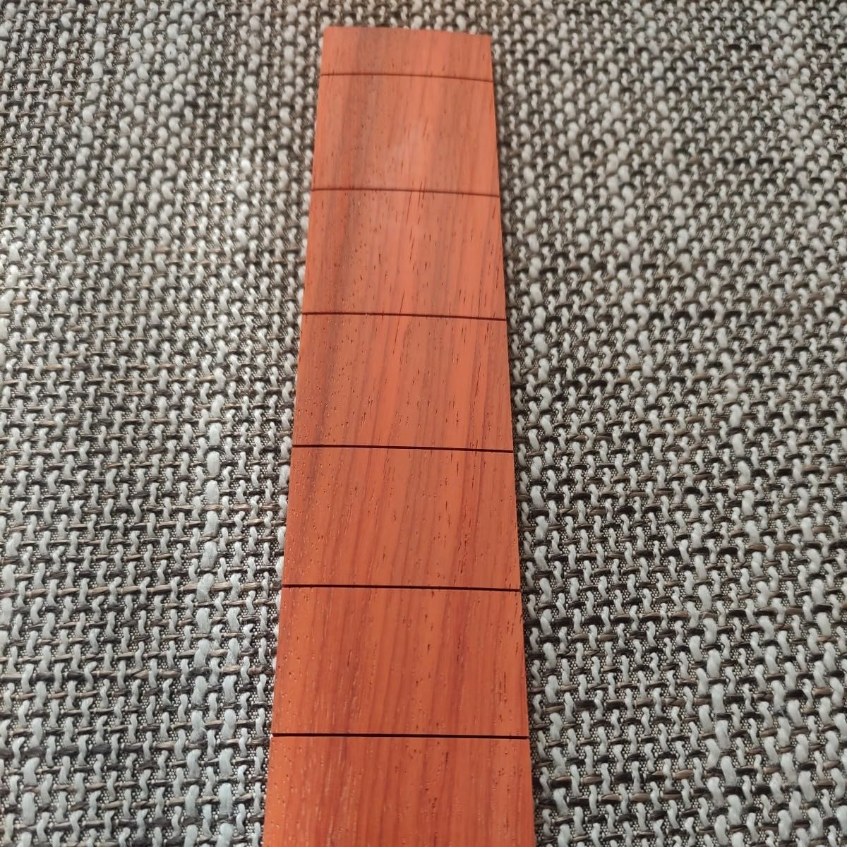 Paduk Fretboard with Fret Grooves Fingerboard Guitar Material DIY Stratocaster Telecaster Fender Long Scale Fretboard