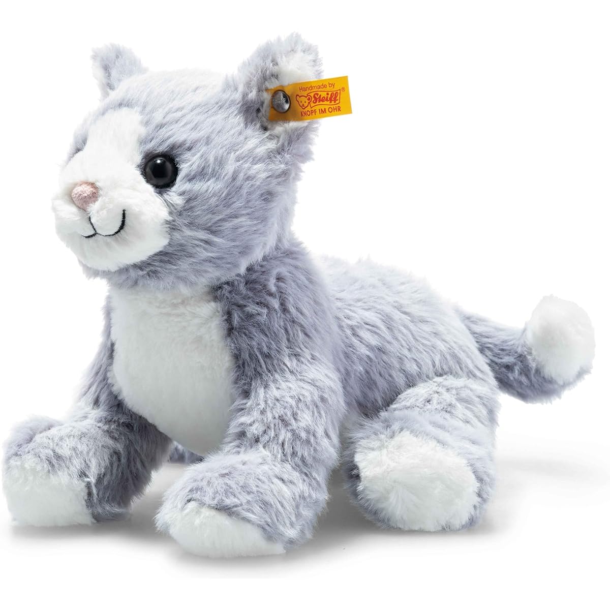 Steiff Cuddly Friends Cathy the Cat, Blue, 26cm, 067051