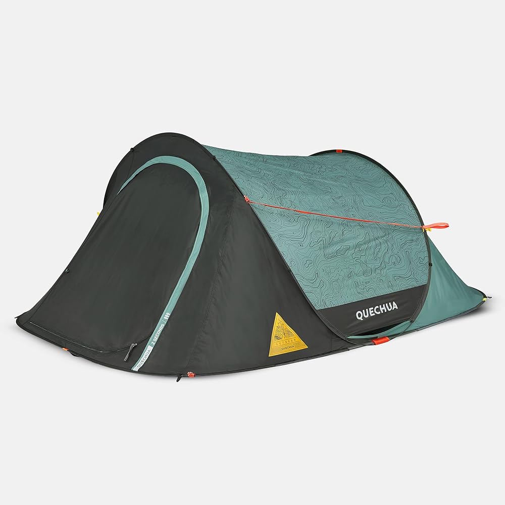 Quechua Decathlon Tent Pop-up Tent Camping/Climbing One-Touch Easy Setup 2SECONDS For 3 People Limited Color [One-touch Easy Setup Solo Family Outdoor Water Pressure Resistant Double Structure Wind Resistant Breathable Free Standing Compact Easy Setup Ea